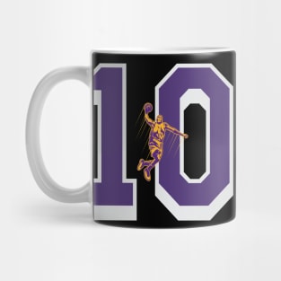 lakers new number. 10 number of Christie, Max Mug